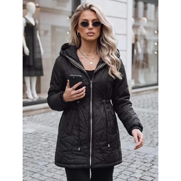  Dámská bunda DSTREET TY5393 ČERNÁ 