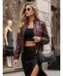 Dámská bunda DSTREET TY5873 BORDO