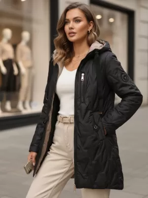 Dámská bunda DSTREET TY5768 ČERNÁ