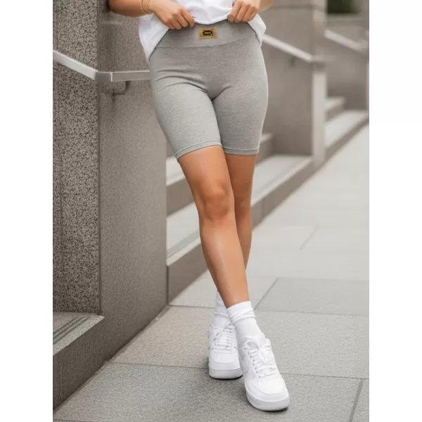  Dámské kraťasy DSTREET SY0561 SVĚTLE ŠEDÁ 