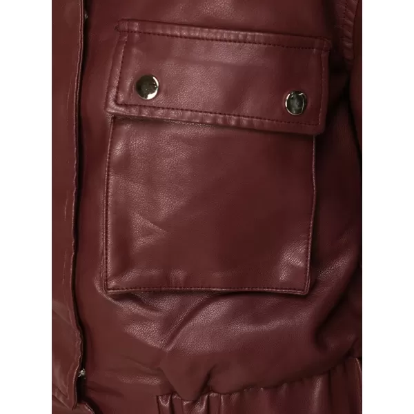  Dámská bunda DSTREET TY5855 BORDO 