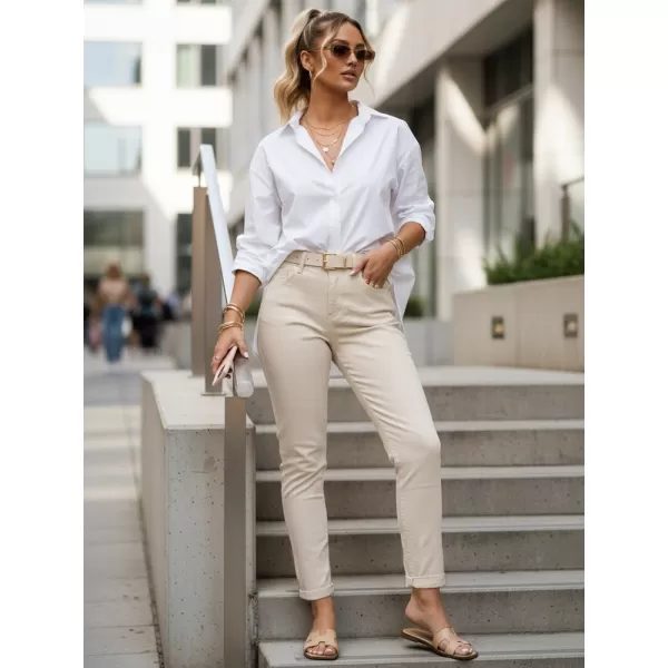  Dámské kalhoty DSTREET UY3088 ECRU 