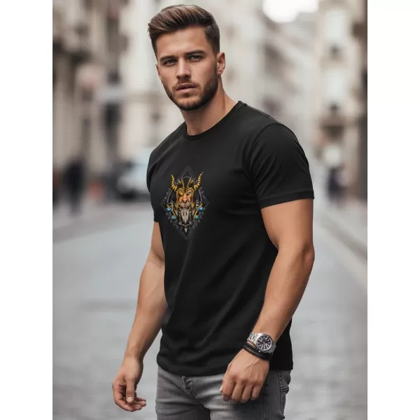  Pánské triko DSTREET NX0144R-BK ČERNÁ 