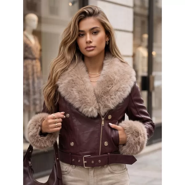  Dámská bunda DSTREET TY5980 BORDOVÁ 