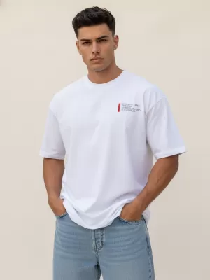 Pásnké triko DSTREET RX5302 BÍLÁ
