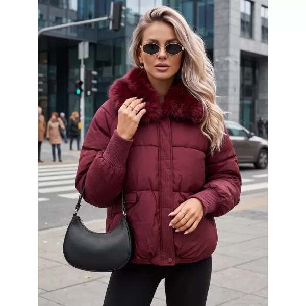  Dámská bunda DSTREET TY5817 BORDOVÁ 