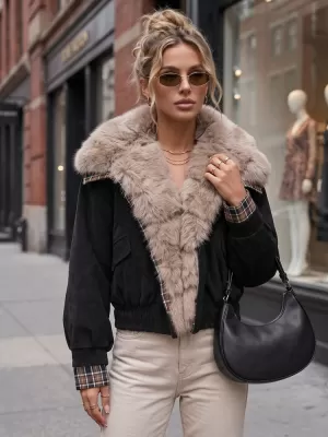 Dámská bunda DSTREET TY5842 ČERNÁ