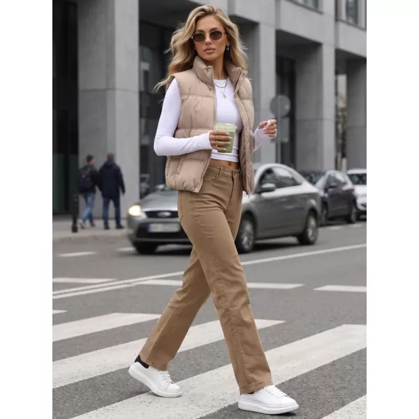  Dámské kalhoty DSTREET UY3095 KARAMELOVÁ 