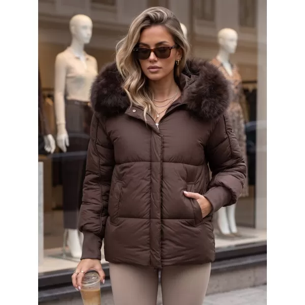  Dámská bunda DSTREET TY6004 HNĚDÁ 
