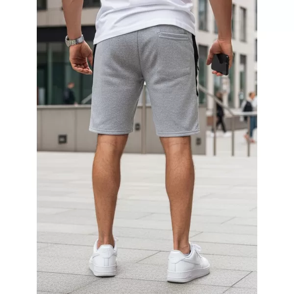  Pánské kraťasy DSTREET SX2256 SVĚTLE ŠEDÁ 