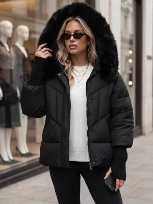 Dámská bunda DSTREET TY5741 ČERNÁ