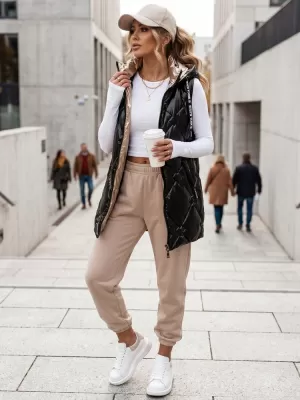 Dámská vesta DSTREET TY5904 ČERNÁ