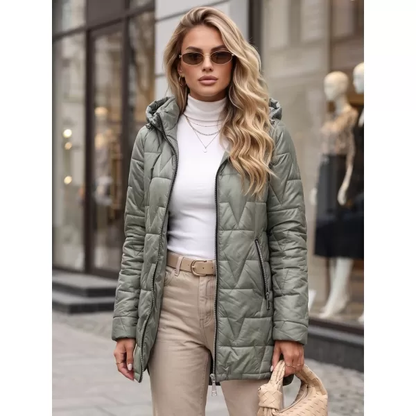  Dámská bunda DSTREET TY5794 ZELENÁ 
