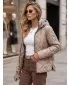 Dámská bunda DSTREET TY5774 KARAMELOVÁ