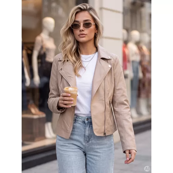  Dámská bunda DSTREET1 TY5899 BÉŽOVÁ 