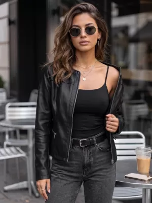Dámská bunda DSTREET TY5721 ČERNÁ