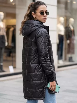 Dámská bunda DSTREET TY5787 ČERNÁ