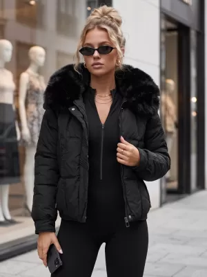 Dámská bunda DSTREET TY6037 ČERNÁ