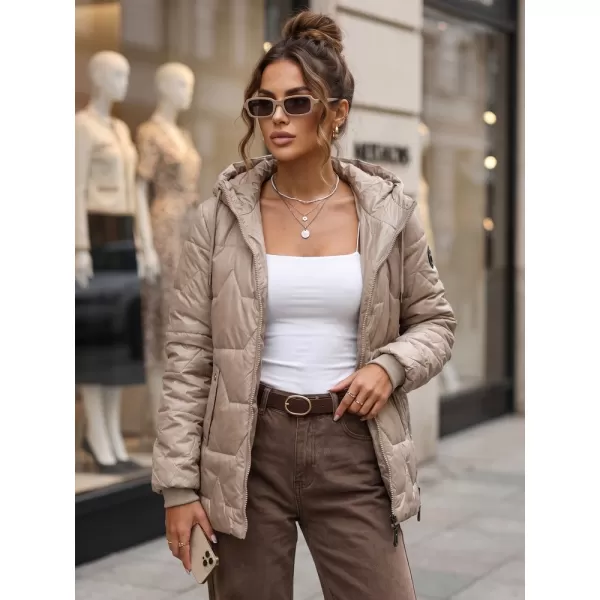  Dámská bunda DSTREET TY5799 KARAMELOVÁ 