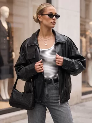 Dámská bunda DSTREET TY5960 ČERNÁ
