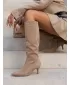 Dámské boty DSTREET1 ZY1503 KHAKI