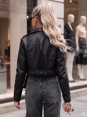 Dámská bunda DSTREET1 TY5900 ČERNÁ