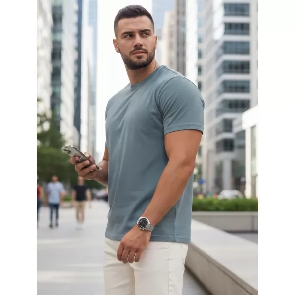  Pánské triko DSTREET RX5678 MODRÁ 
