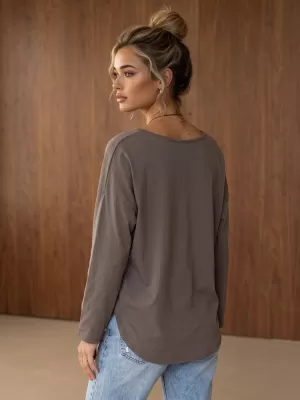 Dámská halenka DSTREET RY2943 FANGO