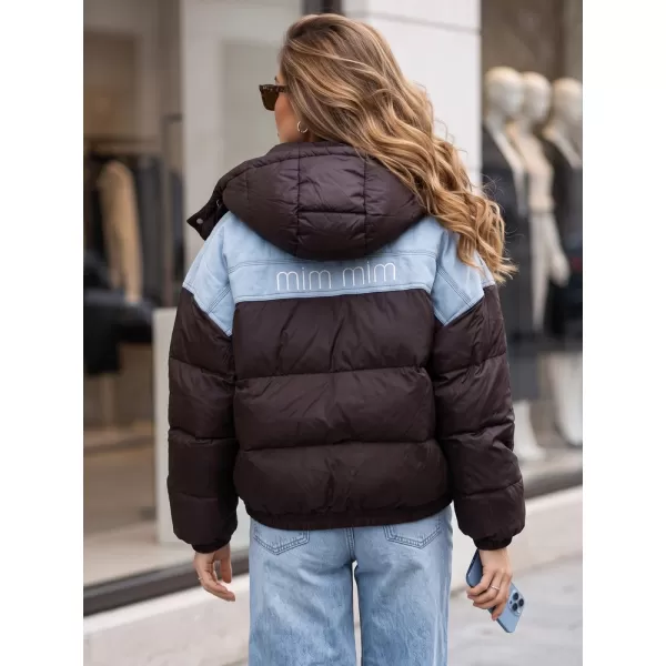  Dámská bunda DSTREET TY6088 HNĚDÁ 
