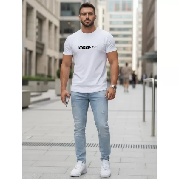  Pánské triko DSTREET NX5122R-WH BÍLÁ 