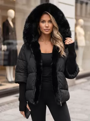 Dámská bunda DSTREET TY5988 BÉŽOVÁ
