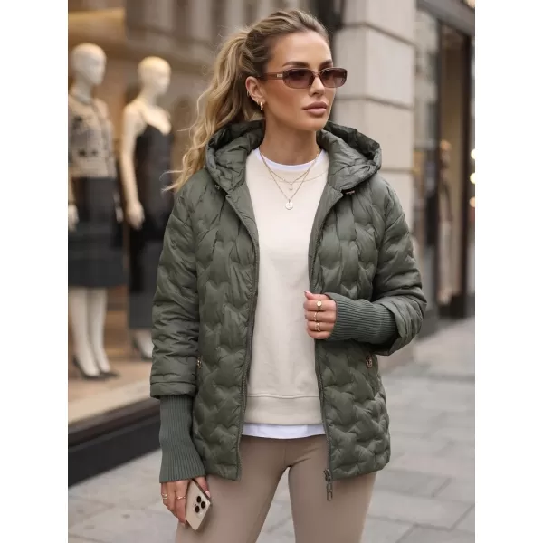  Dámská bunda DSTREET TY5869 ZELENÁ 