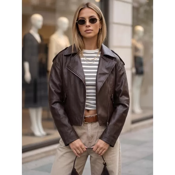  Dámská bunda DSTREET TY5920 HNĚDÁ 
