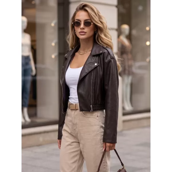  Dámská bunda DSTREET TY5954 HNĚDÁ 