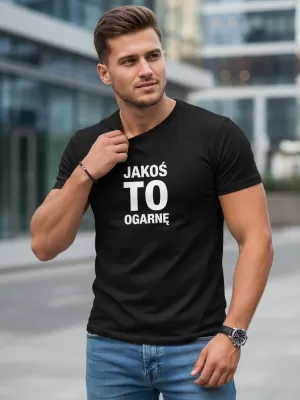 Pásnké triko DSTREET NX0116R-BK ČERNÁ