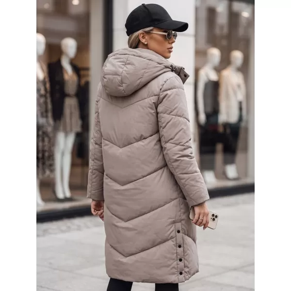  Dámská bunda DSTREET TY5430 BÉŽOVÁ 