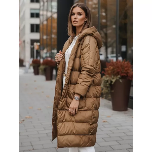  Dámská bunda DSTREET TY2471 KARAMELOVÁ 