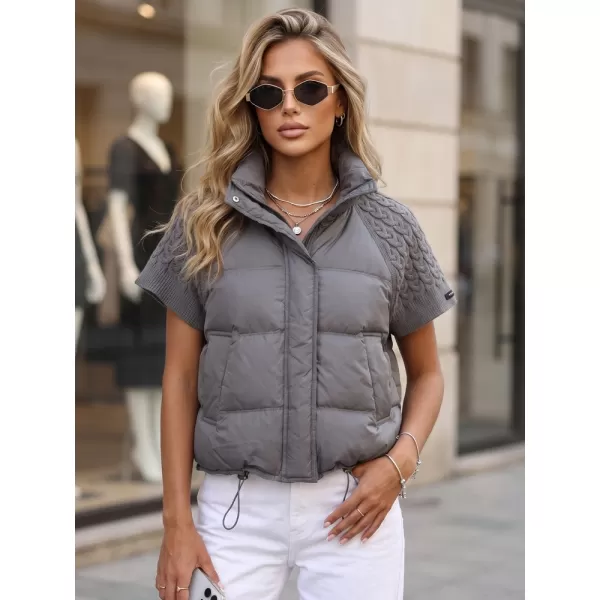  Dámská bunda DSTREET TY5926 TMAVĚ ŠEDÁ 