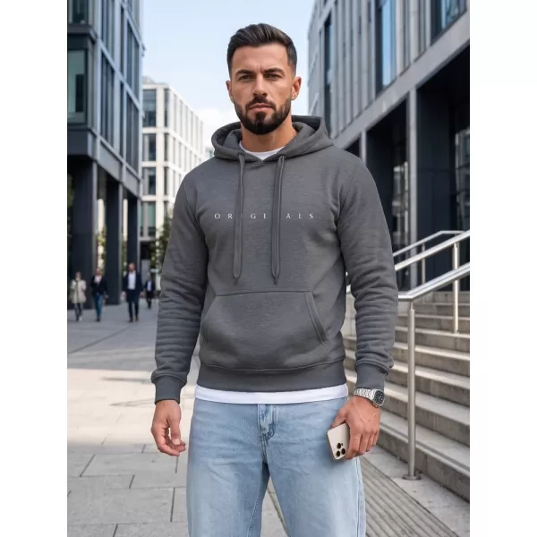  Pánská mikina DSTREET NX5151BX-05-09 TMAVĚ ŠEDÁ 