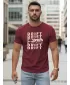 Pánské triko DSTREET NX5081R BORDO