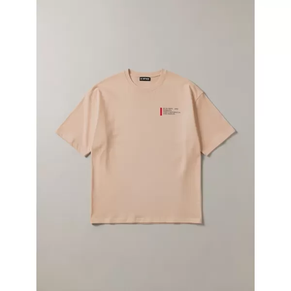  Pásnké triko DSTREET RX5303 KARAMELOVÁ 