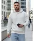 Pánská mikina DSTREET BX5950 SVĚTLE ŠEDÁ