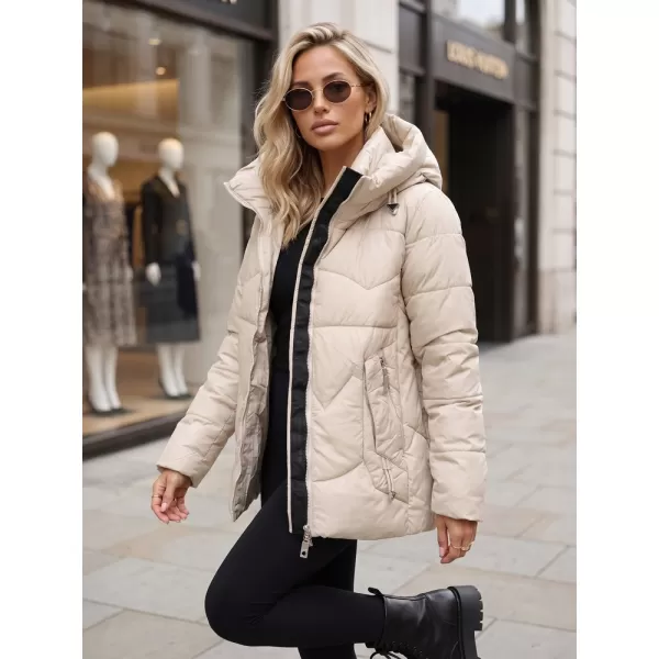 Dámská bunda DSTREET TY5937 BÉŽOVÁ 