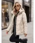 Dámská bunda DSTREET TY5937 BÉŽOVÁ