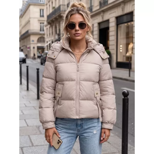  Dámská bunda DSTREET TY5746 BÉŽOVÁ 