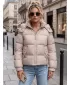 Dámská bunda DSTREET TY5746 BÉŽOVÁ