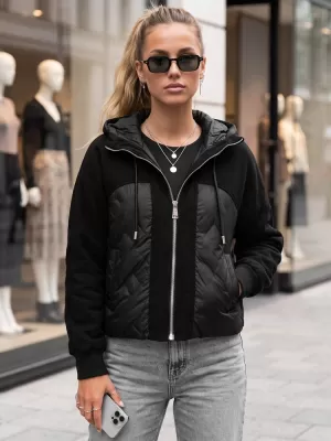 Dámská bunda DSTREET TY6093 ČERNÁ