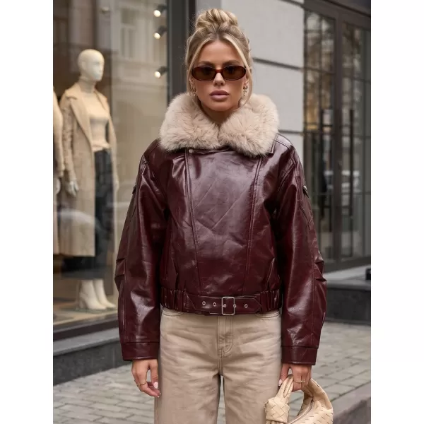  Dámská bunda DSTREET TY5707 BORDOVÁ 