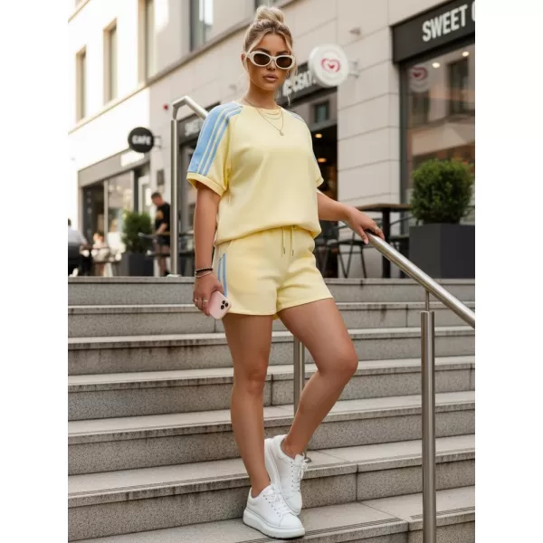  Dámské soupravy DSTREET AY1181 ŽLUTÁ 