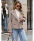 Dámský kabát DSTREET TY6015 KHAKI